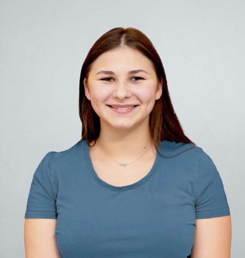 Portrait von MFA Bianca Ullemeyer bei der Kinderarztpraxis Rummelkids in Landau